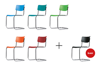 Thonet S43-Aktion 6 für 5