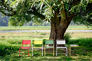 Thonet All Seasons - Gartenmöbel -  Outdoor-Tische & Stühle für 