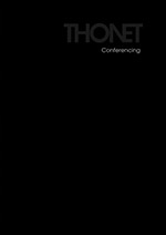 Bild des Covers der Broschüre Thonet Conferencing